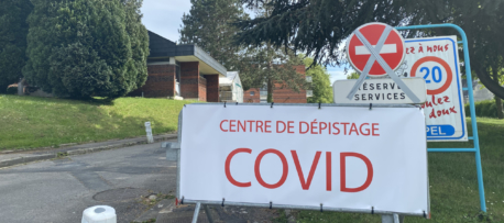 Un centre de dépistage Spécial Covid-19